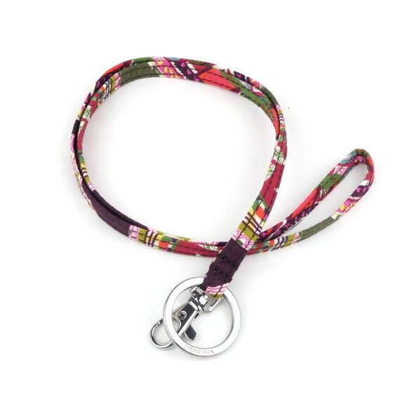 Vera Bradley Heirloom Paisley Cotton Lanyard - Picture 1 of 2